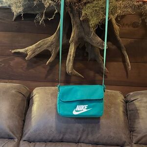 Nike Teal/White Small Crossbody Bag